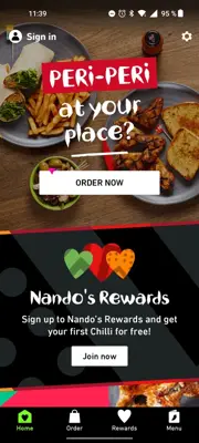 Nando's UK android App screenshot 2