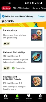 Nando's UK android App screenshot 5